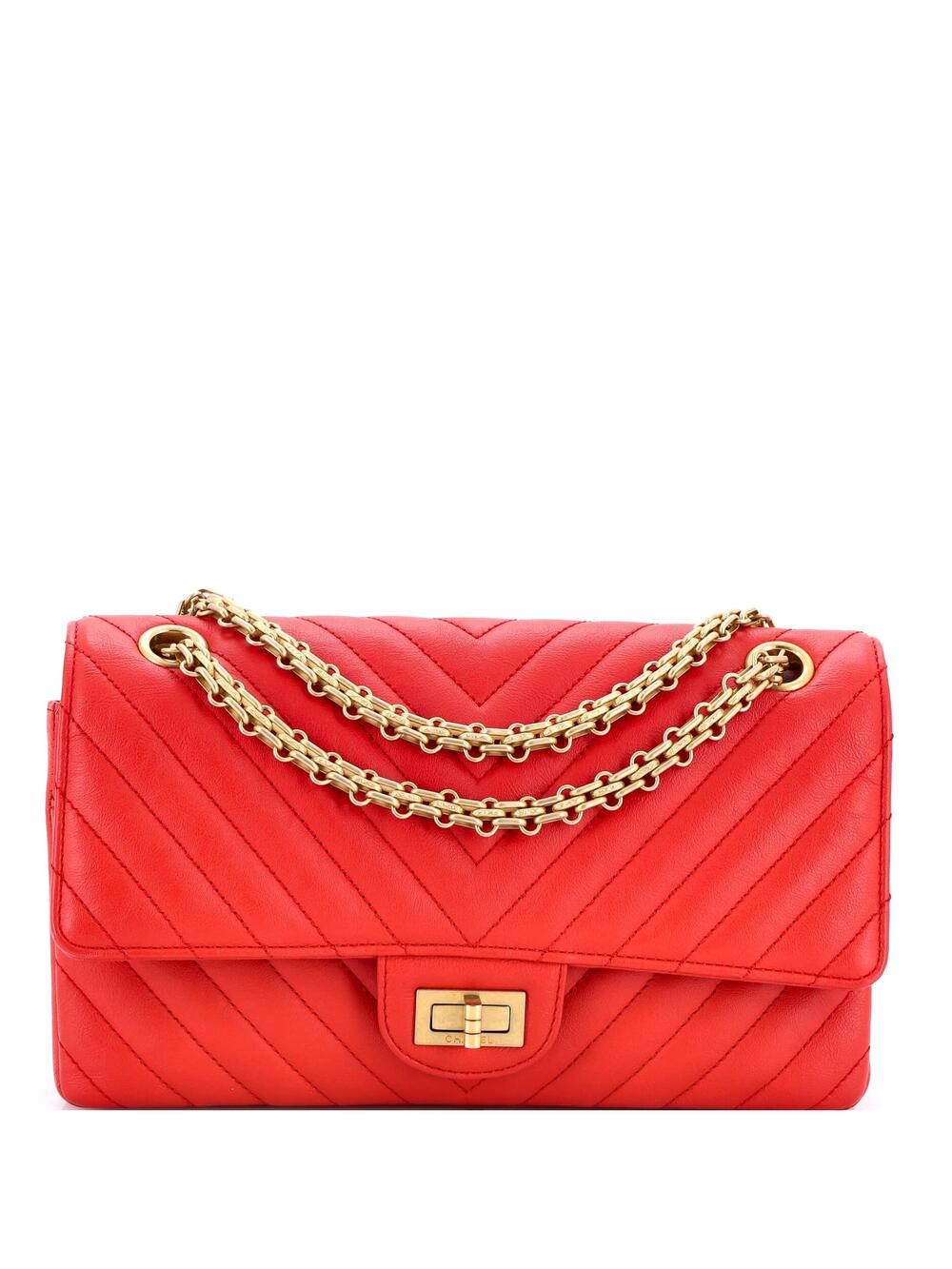 Chanel Reissue 2.55 Flap Bag Chevron #248739C34B
